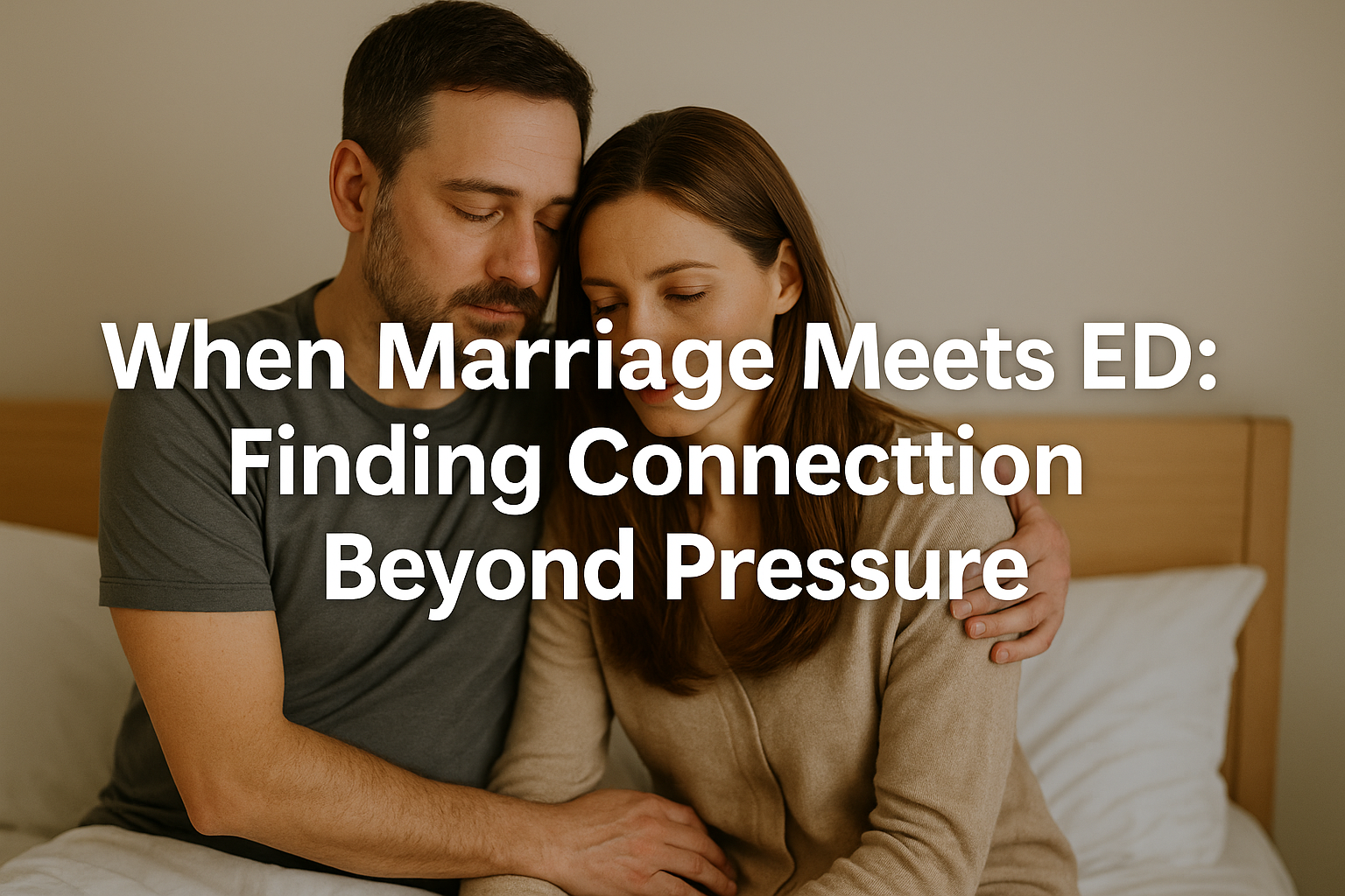 When Marriage Meets ED: Finding Connection Beyond Pressure