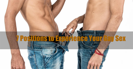 Two shirtless men in unbuttoned jeans with title text.