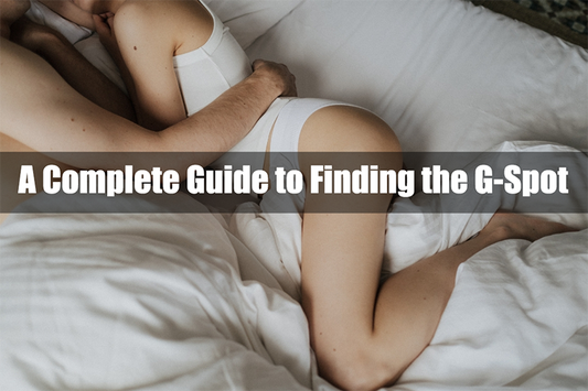 Couple lying together in bed with title text.