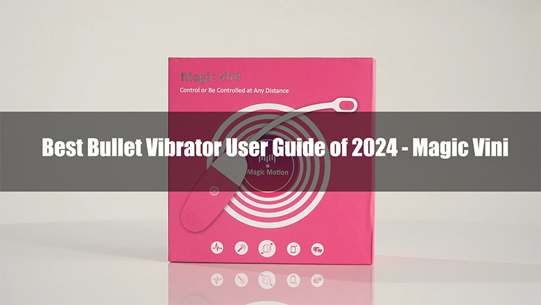 Magic Vini product box and bullet vibrator guide graphic.