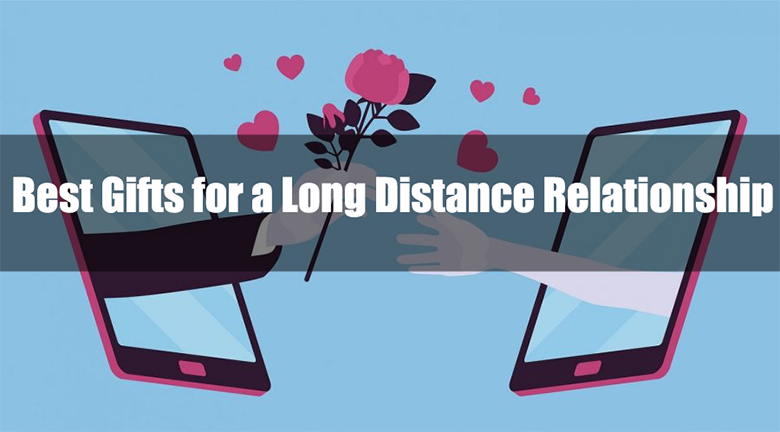 Illustration of phones exchanging a flower with title text.