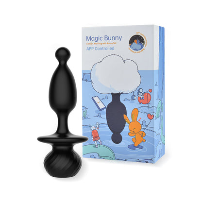 Magic Bunny Tail Butt Plug by Magic Motion - app-controlled tail plug, product detail photo 9