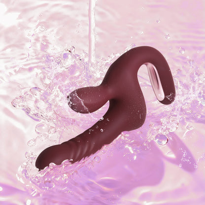 Red Magic Duet surrounded by splashing water to illustrate IPX6 water resistance