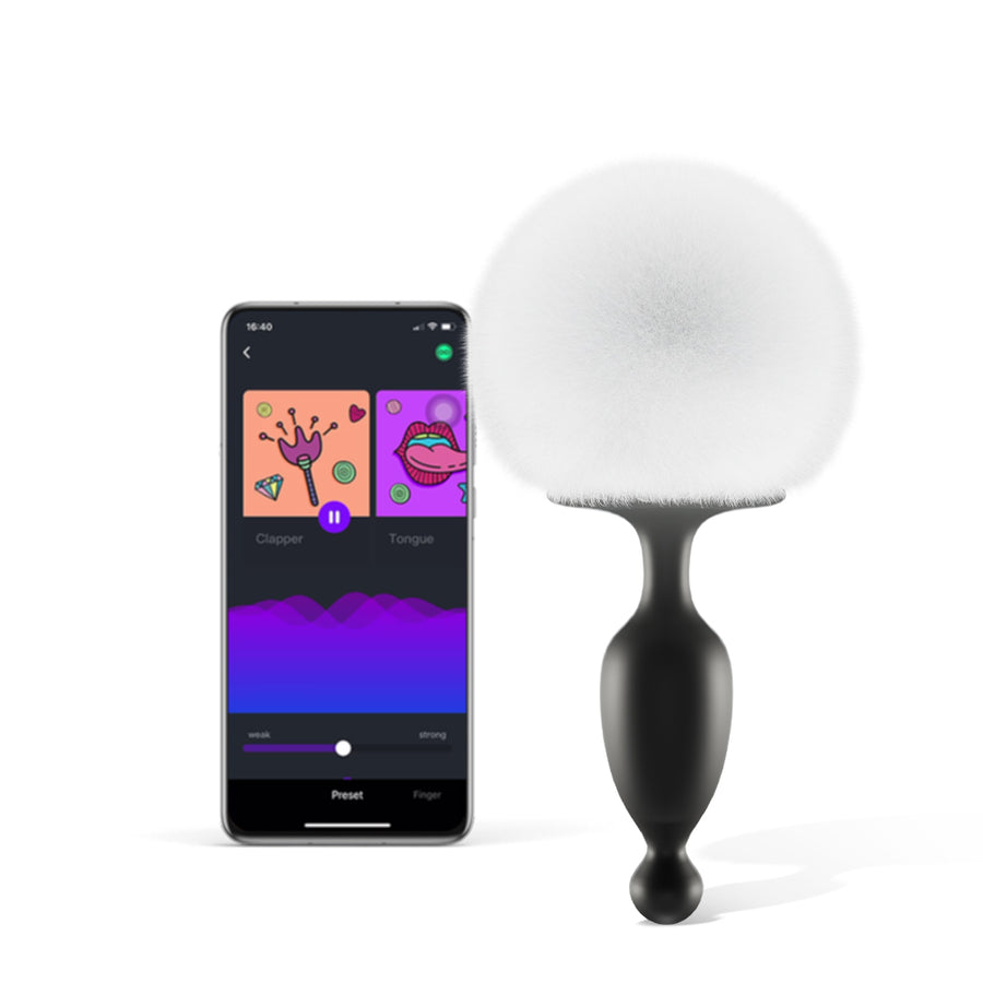 Magic Bunny app-controlled tail plug