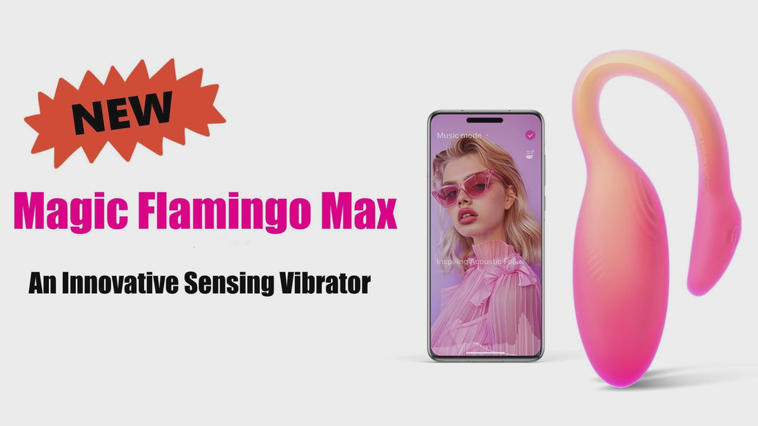 Magic Flamingo Max Sensing Vibrator | Magic Motion