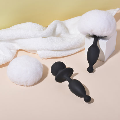 Magic Bunny Tail Butt Plug by Magic Motion - app-controlled tail plug, product detail photo 8