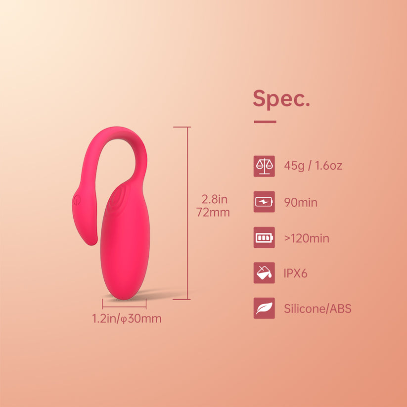 Magic Motion Flamingo App Vibroei 2 Der Magic Flamingo von Magic Motion ist ein smarter, app-gesteuerter Vibrator mit Fernsteuerung, Musik- & Video-Sync – ideal für Paare & Fernbeziehungen. Exklusive bei RaiX Shop Konstanz kaufen